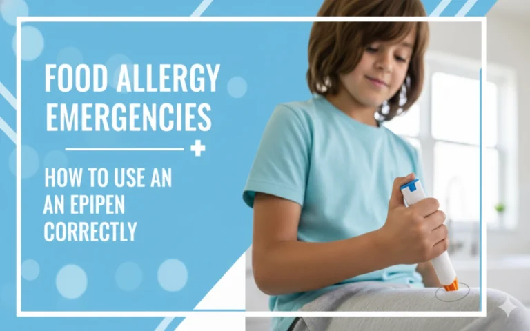 Know the signs of food allergy emergencies and master EpiPen use to protect your child during severe allergic reactions. Quick action saves lives.