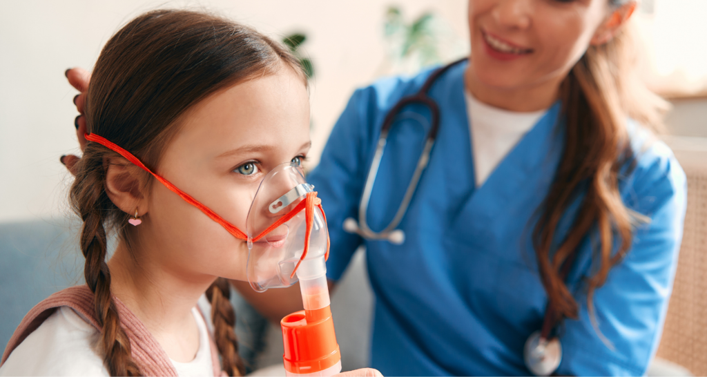 Friendly consultation with a pediatric allergy specialist in Dubai for respiratory and allergy testing.