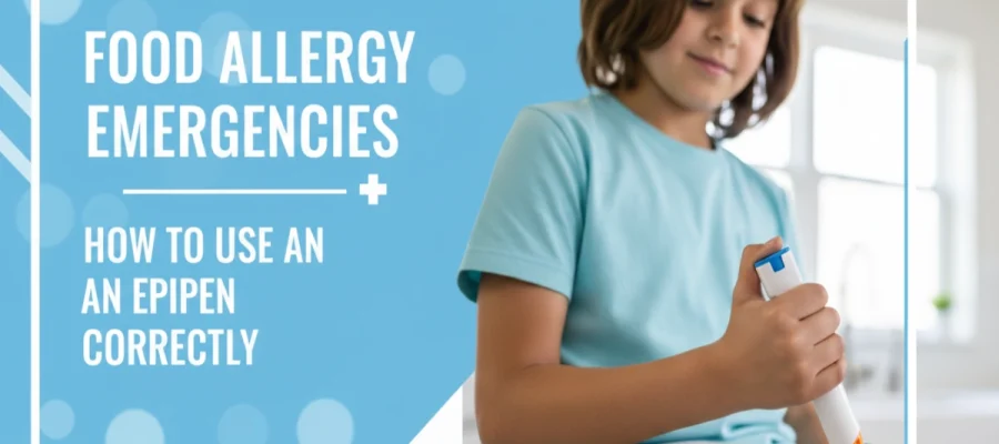 Know the signs of food allergy emergencies and master EpiPen use to protect your child during severe allergic reactions. Quick action saves lives.
