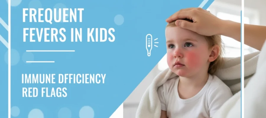 Dr. Mahesh Katre in Dubai explains frequent fevers in kids as immune deficiency red flags. Early detection ensures better child health outcomes.