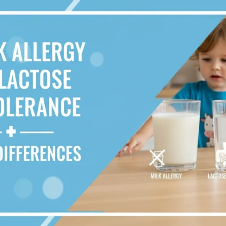 Discover how milk allergy and lactose intolerance differ in symptoms, causes, and treatment to manage your health better.