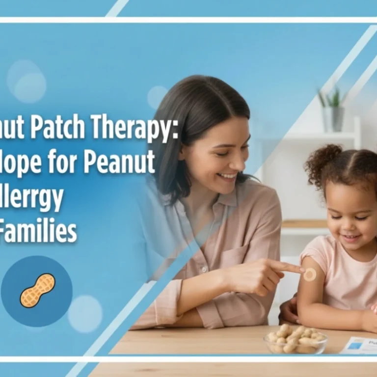 New hope for peanut allergy families! Read about the peanut patch: a game-changing therapy designed to build tolerance and provide a safety net against reactions.