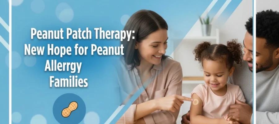New hope for peanut allergy families! Read about the peanut patch: a game-changing therapy designed to build tolerance and provide a safety net against reactions.
