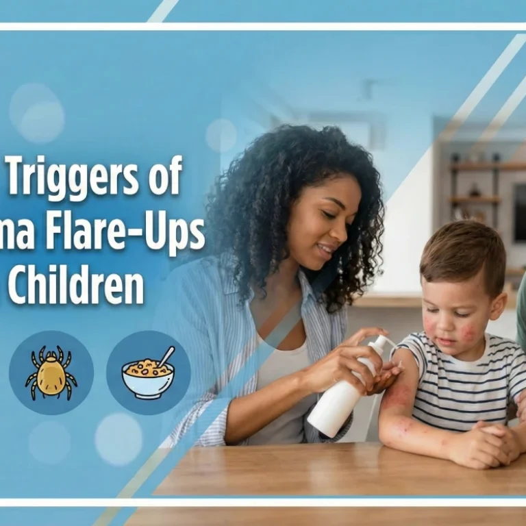 Living in Dubai? Learn the top triggers of eczema flare-ups in children. Protect your little one's skin from atopic dermatitis with our expert management tips.