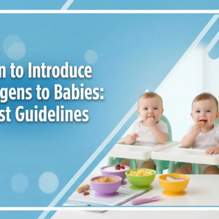 Discover the latest expert advice on baby allergen introduction. Get clear, safe steps to protect your little one and prevent allergies.